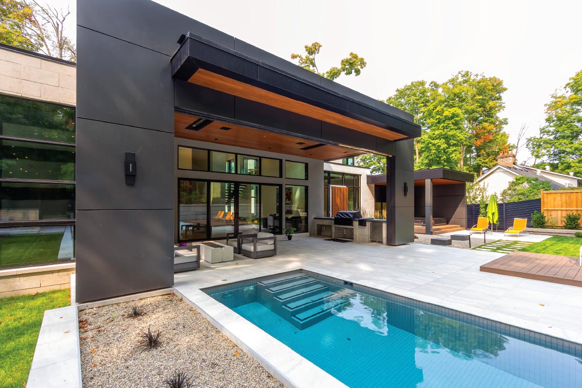 Kitchener Residence interior and millwork