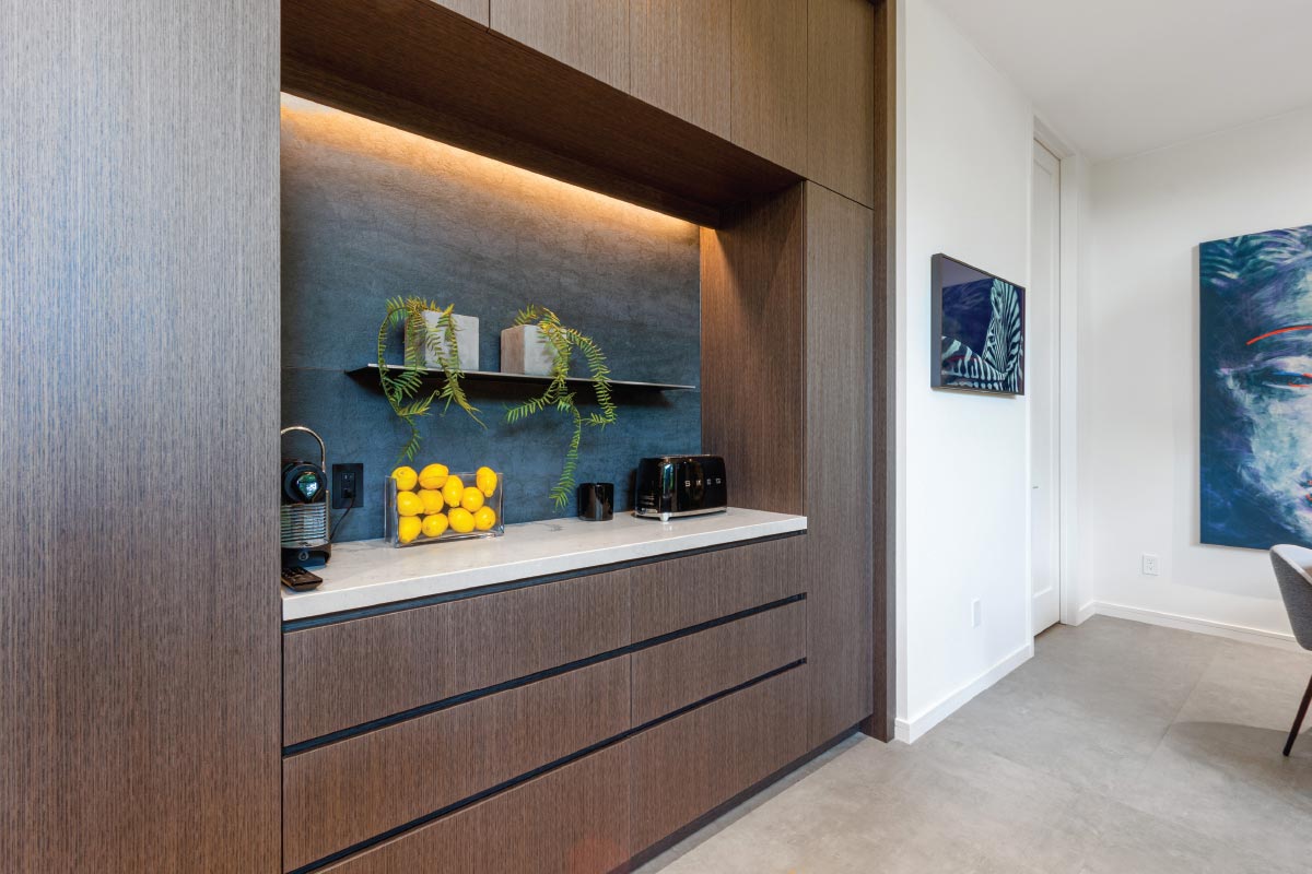 Kitchener Residence interior and millwork