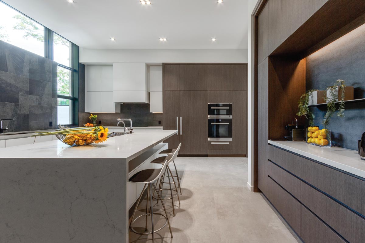 Kitchener Residence interior and millwork