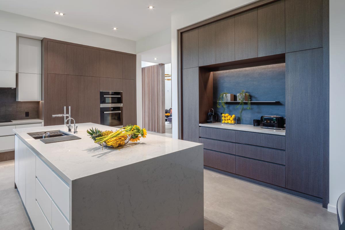 Kitchener Residence interior and millwork