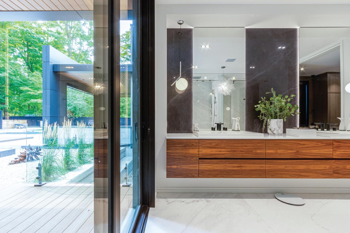 Kitchener Residence interior and millwork