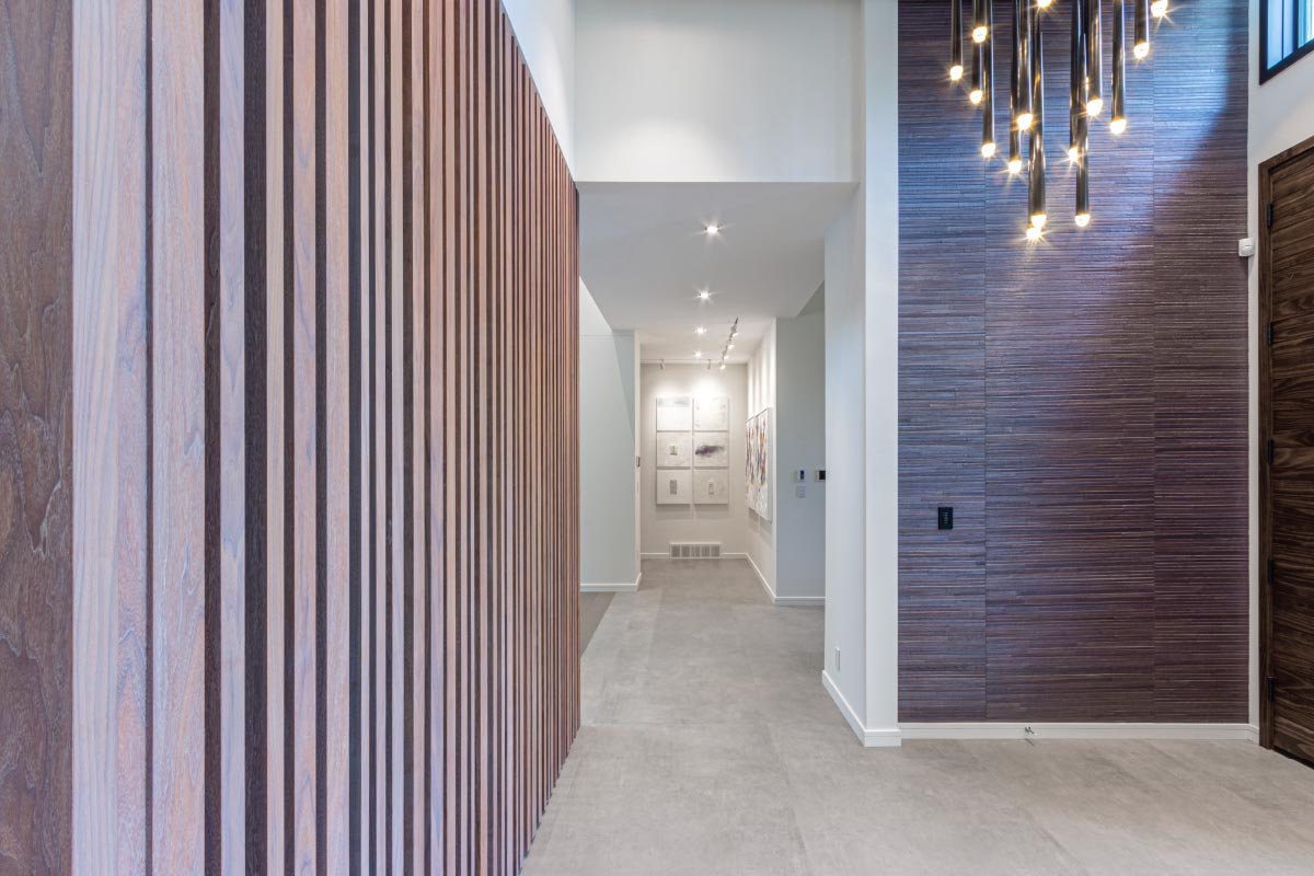 Kitchener Residence interior and millwork