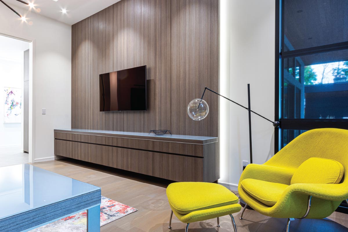 Kitchener Residence interior and millwork