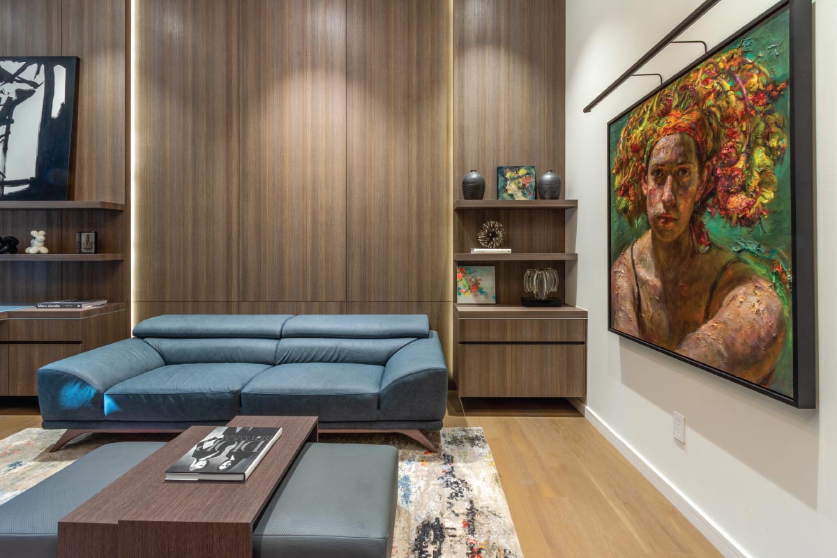 Kitchener Residence interior and millwork