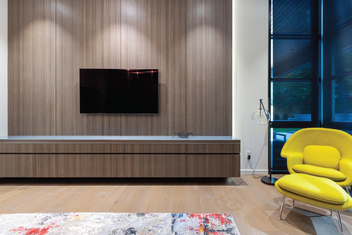 Kitchener Residence interior and millwork