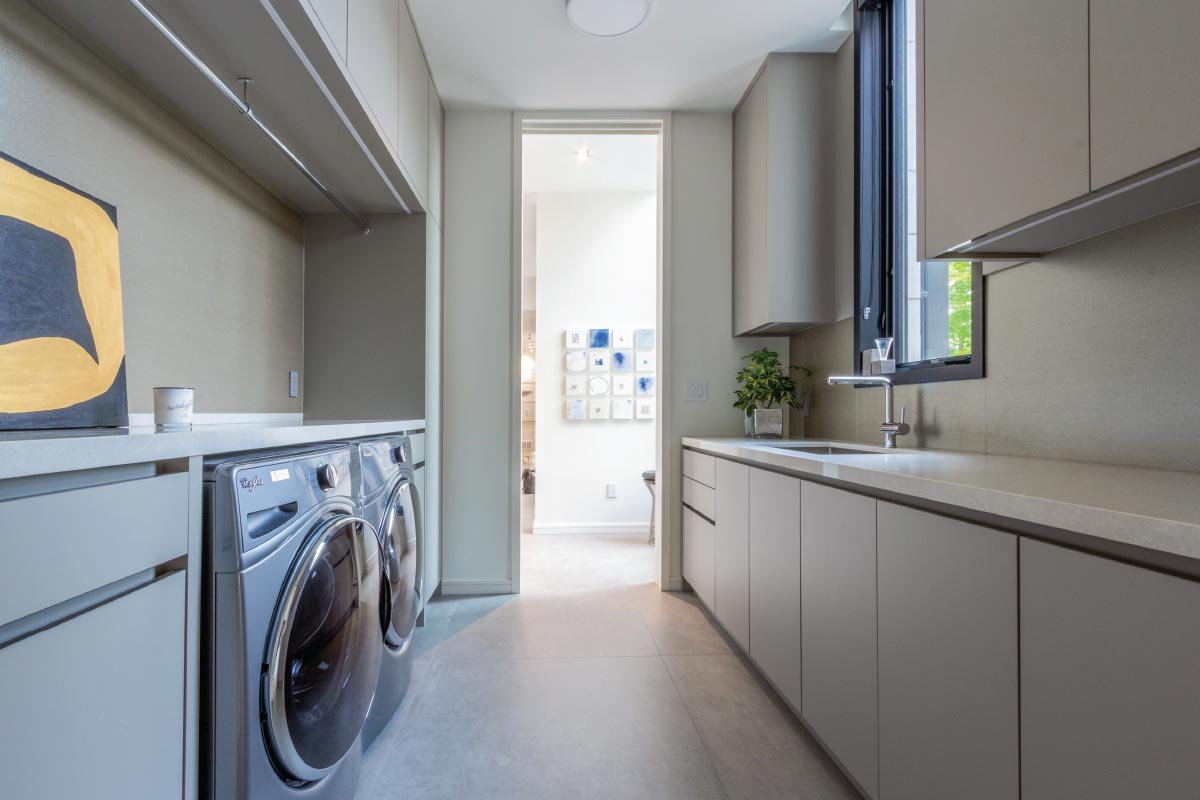 Kitchener Residence interior and millwork