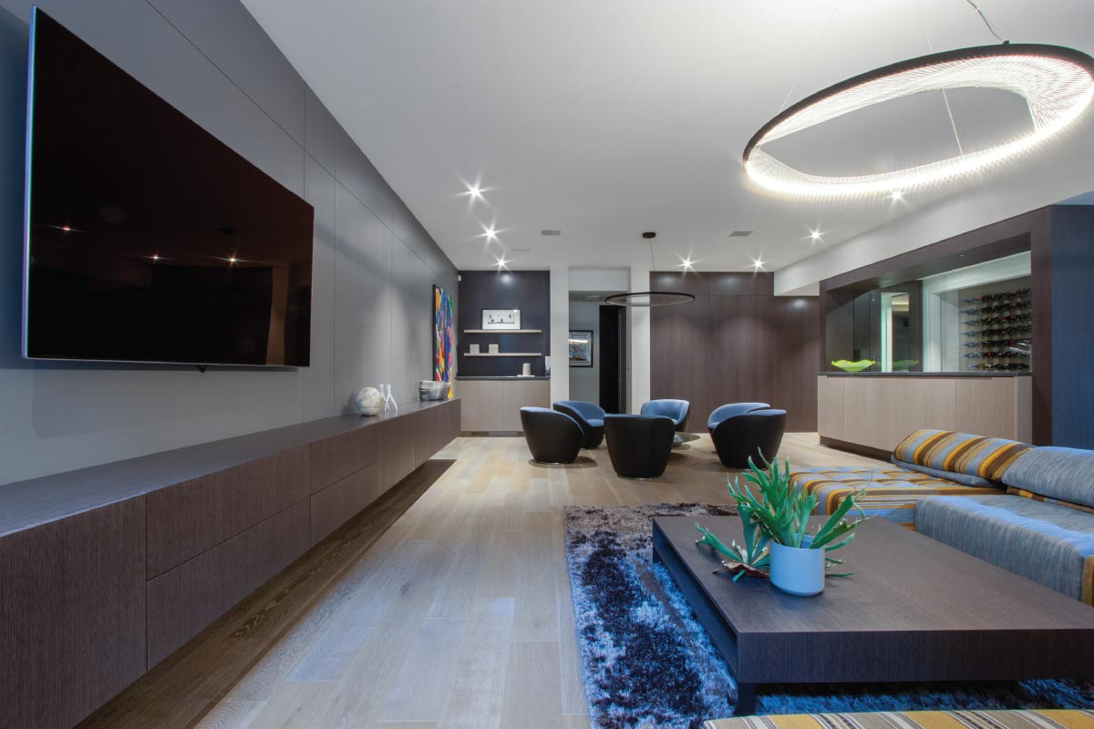 Kitchener Residence interior and millwork