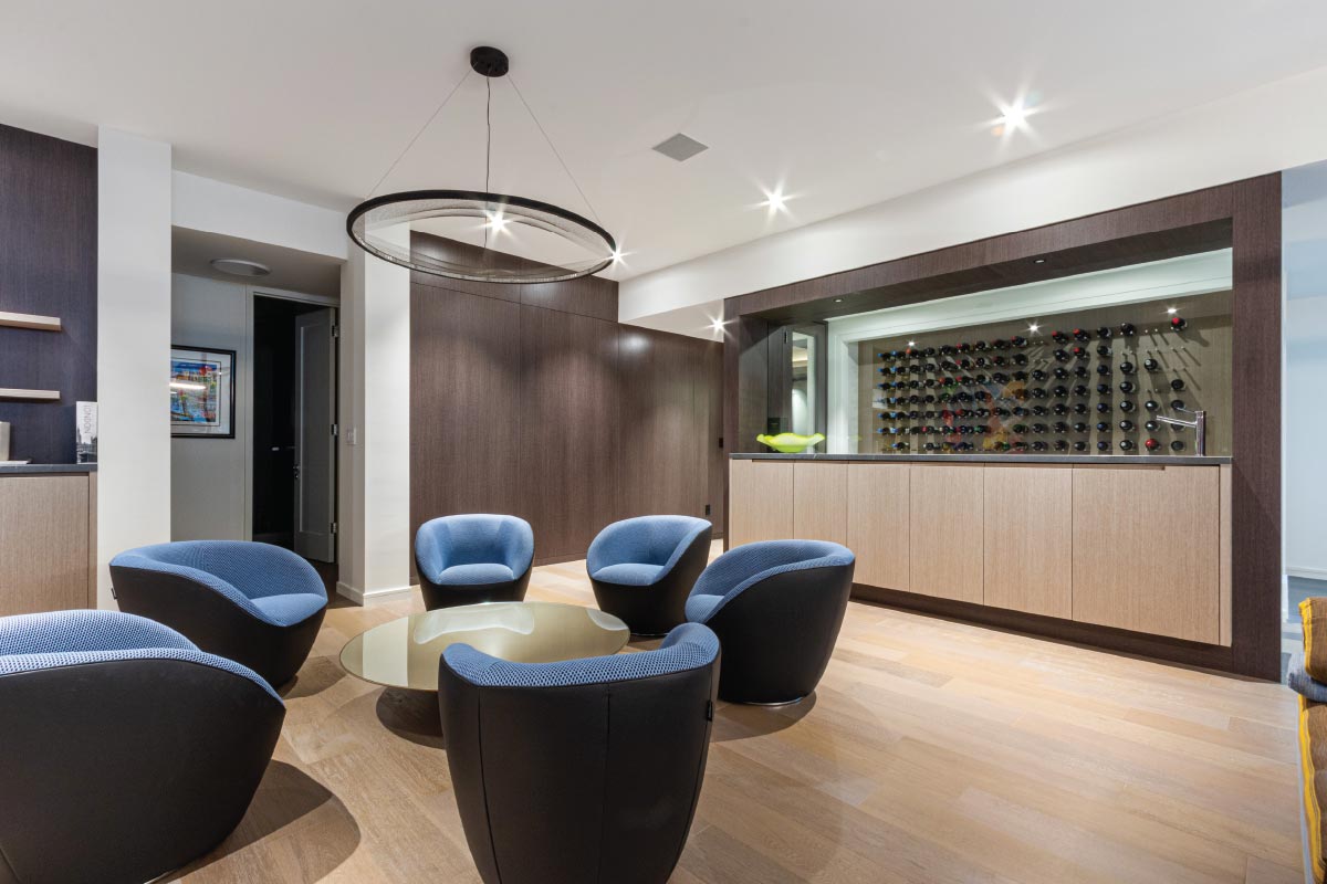 Kitchener Residence interior and millwork