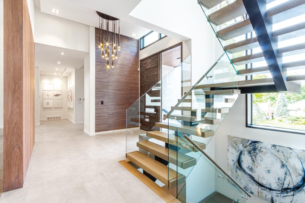 Kitchener Residence interior and millwork