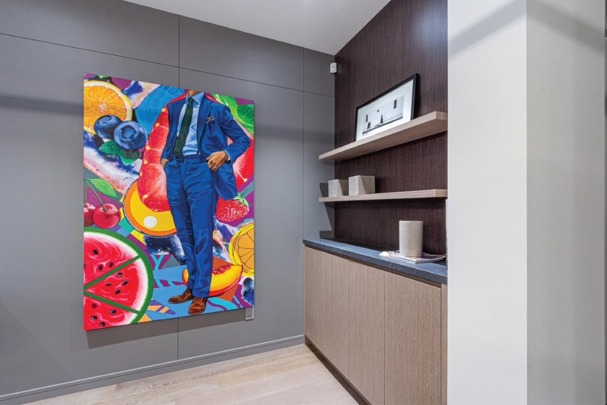 Kitchener Residence interior and millwork