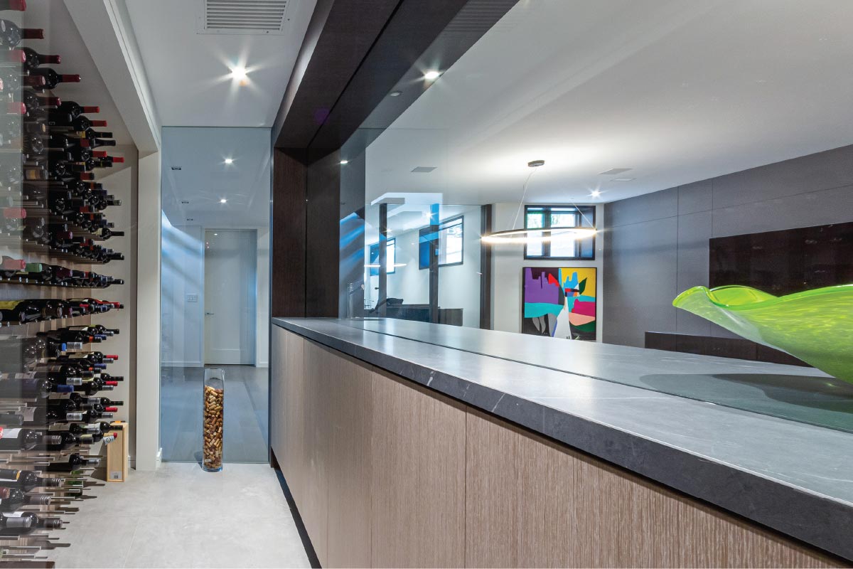 Kitchener Residence interior and millwork