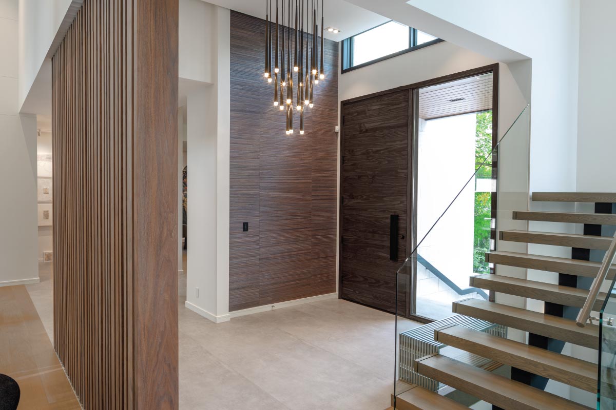 Kitchener Residence interior and millwork