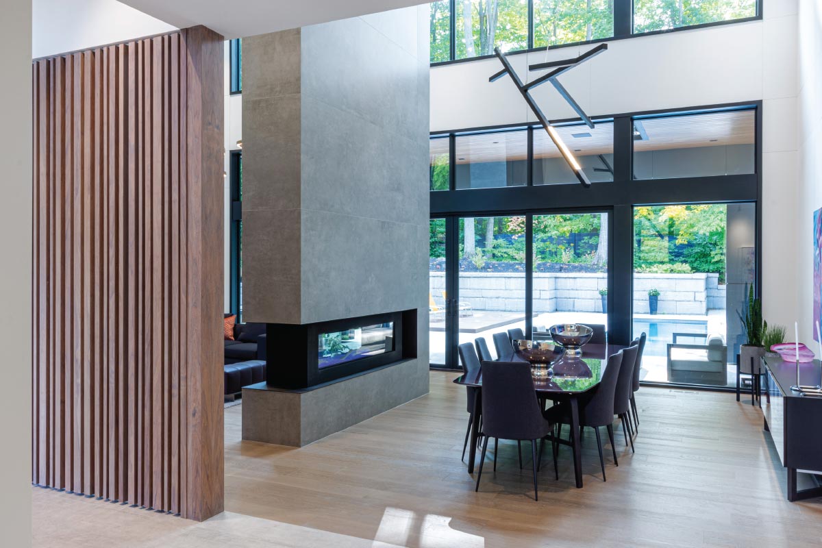 Kitchener Residence interior and millwork