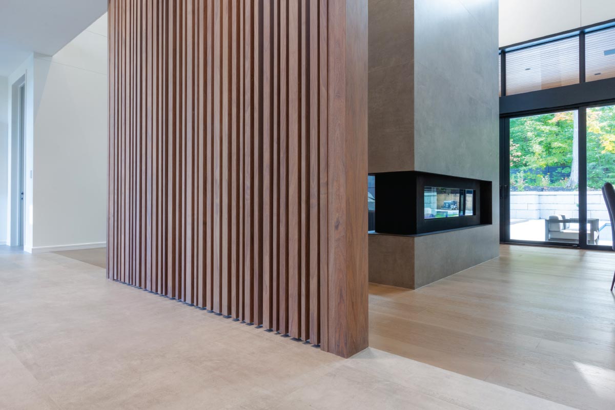 Kitchener Residence interior and millwork