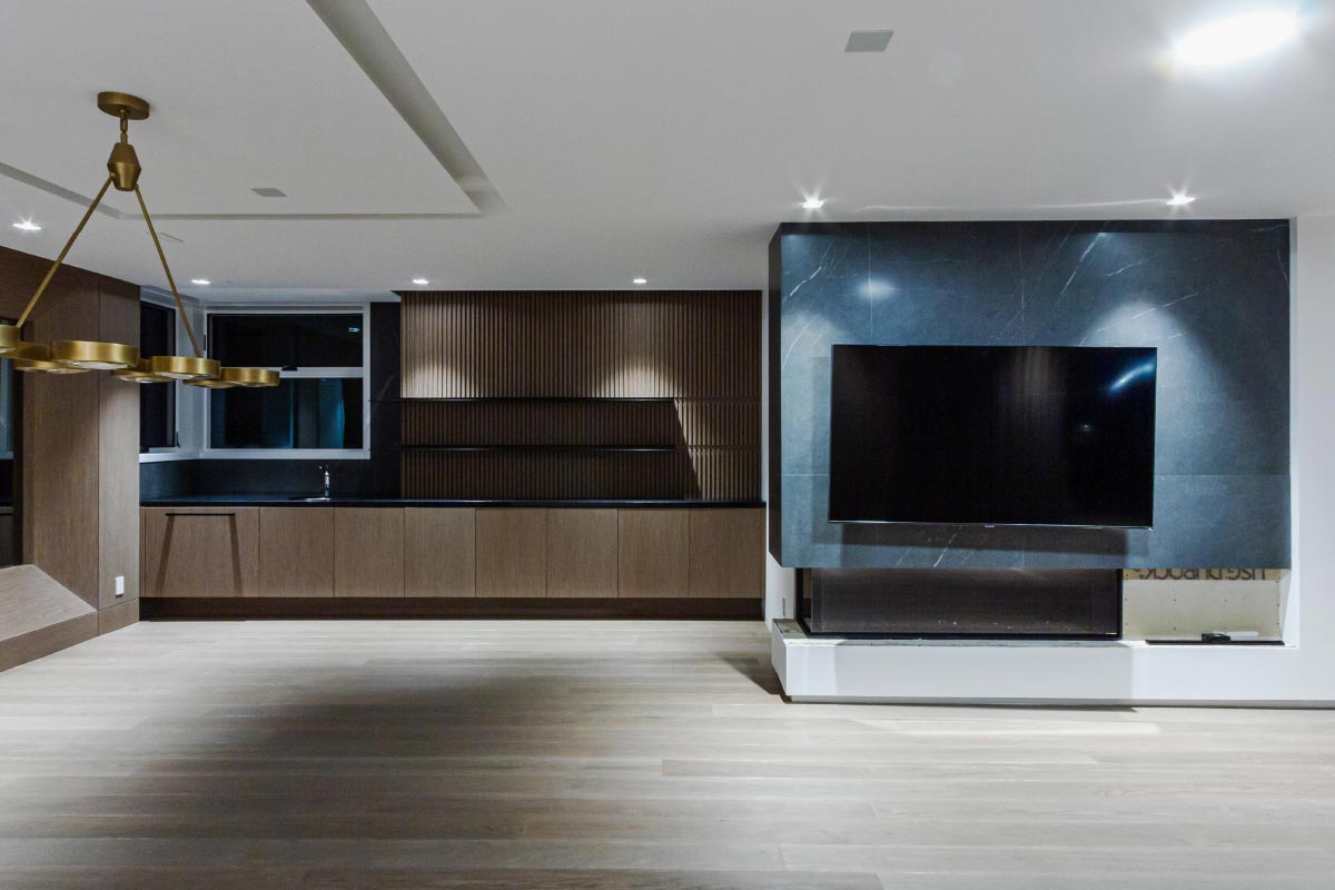 Mississauga modern residential interior