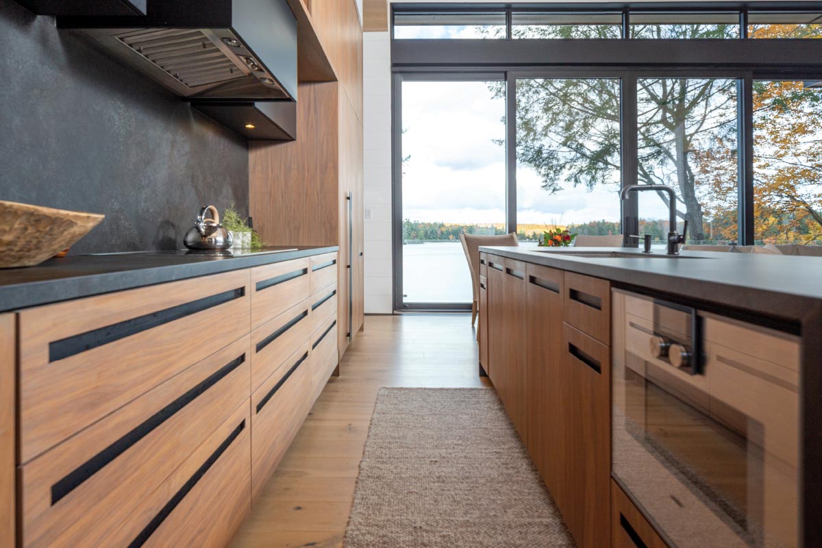 Muskoka Cottage interior and millwork